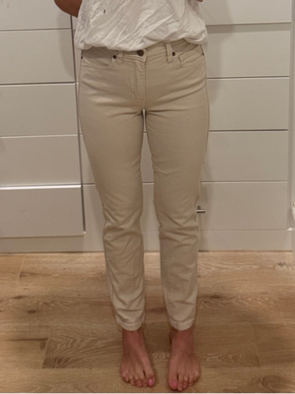 Banana Republic Beige Slim Jeans